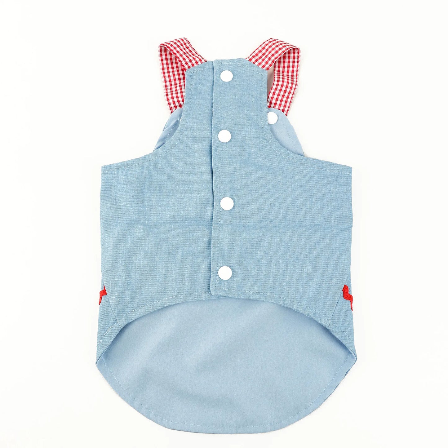 Denim Bear Pocket Dress