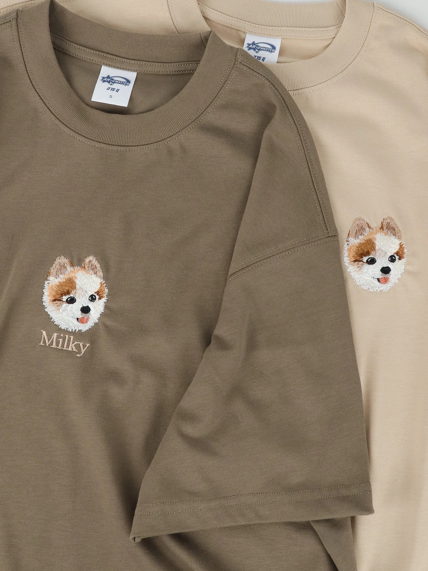 Custom Pet Embroidered T-shirt