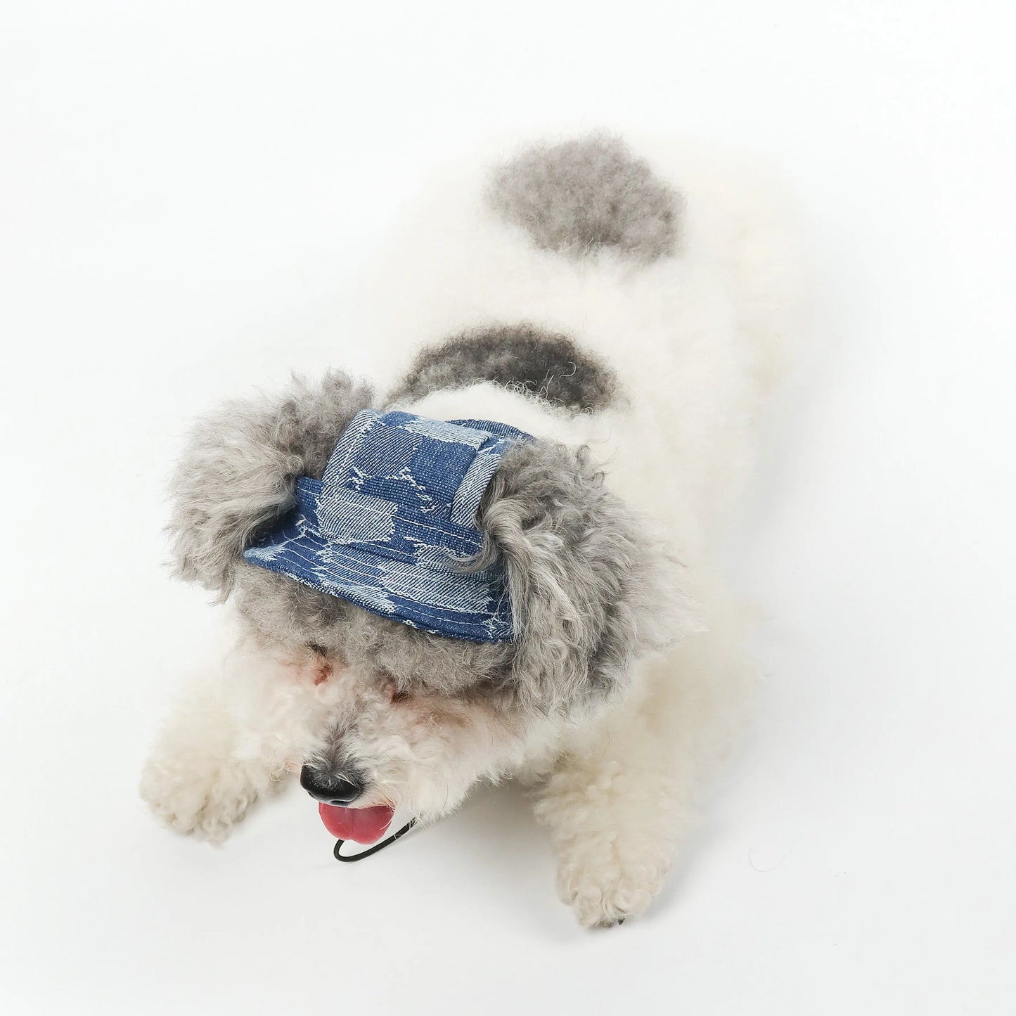 Ripped Denim Pet Bucket Hat