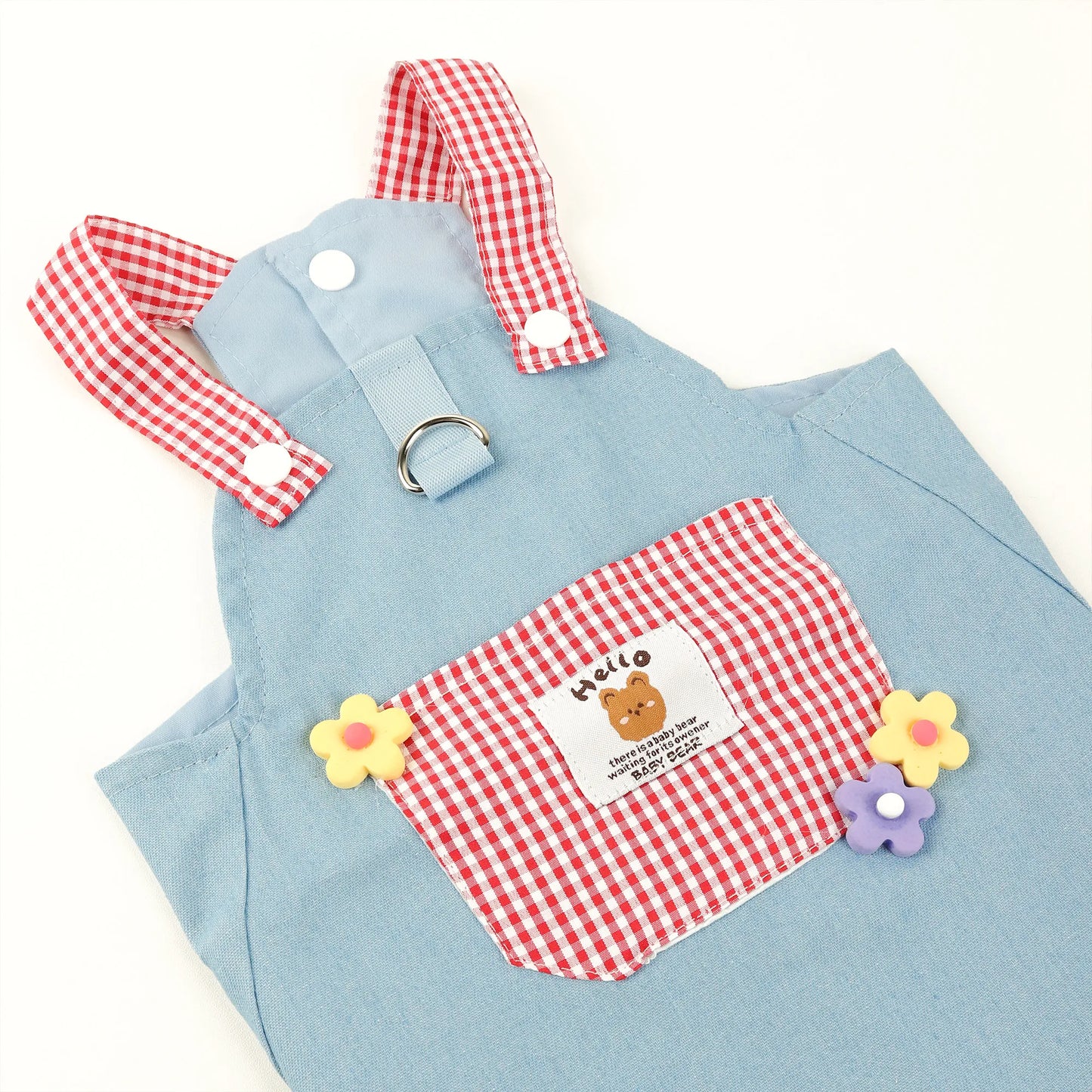 Denim Bear Pocket Dress