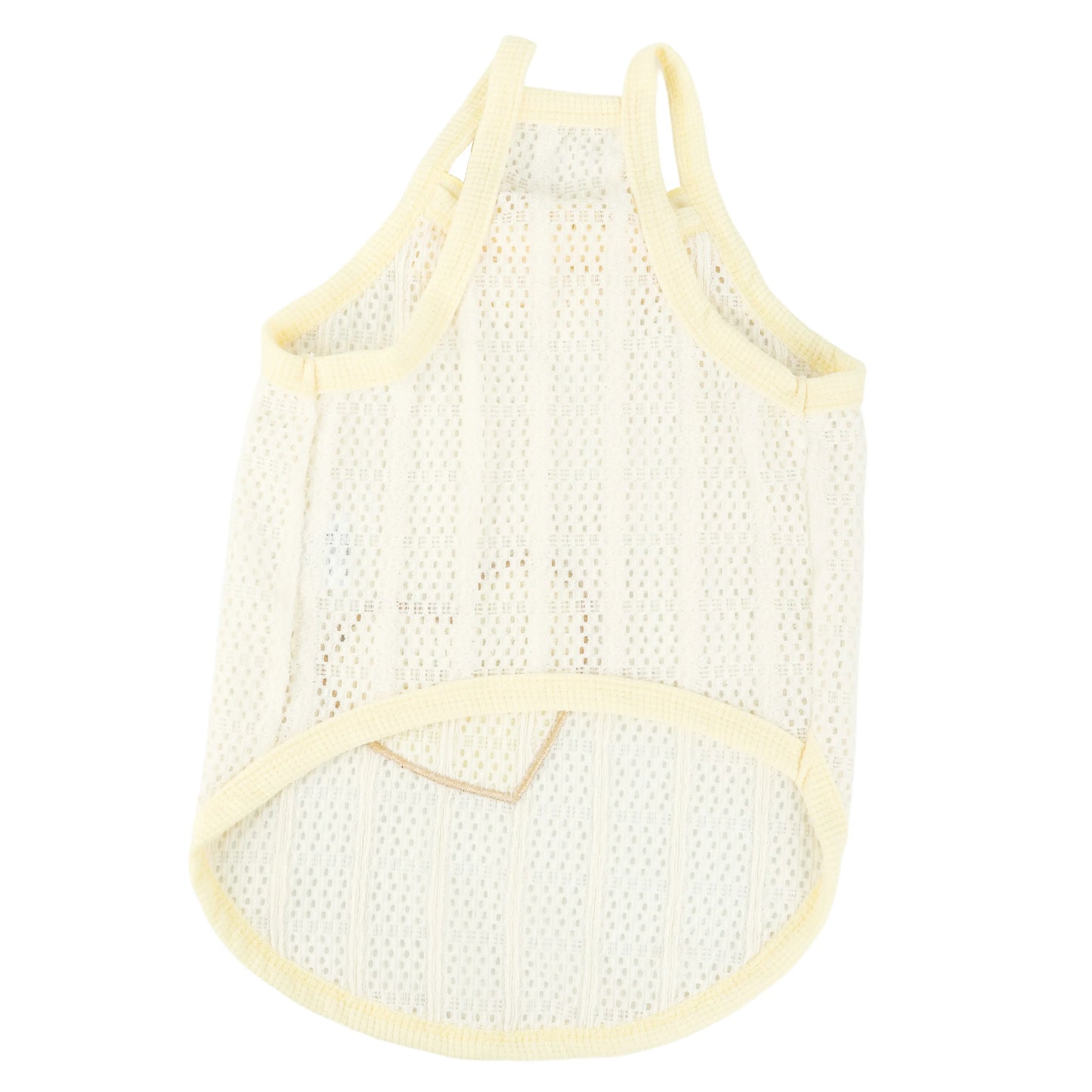 Cute Heart Bow Dog Dress – Strappy Summer Outfit for Small Dogs & Puppies