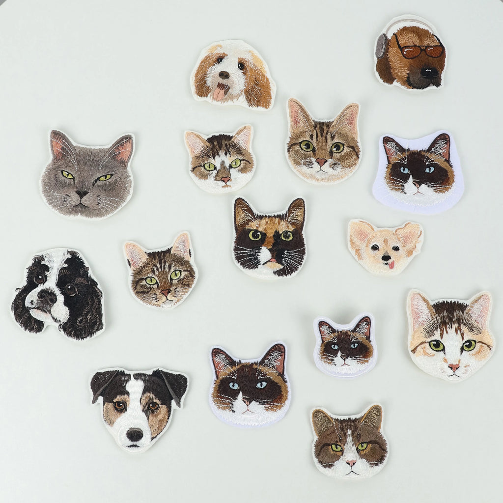 Custom Embroidery Patch – main product photo of a custom embroidered custom embroidered pet piece