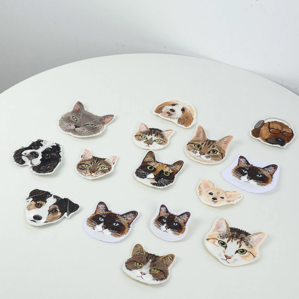 Custom Embroidery Patch – second product photo of a custom embroidered custom embroidered pet piece