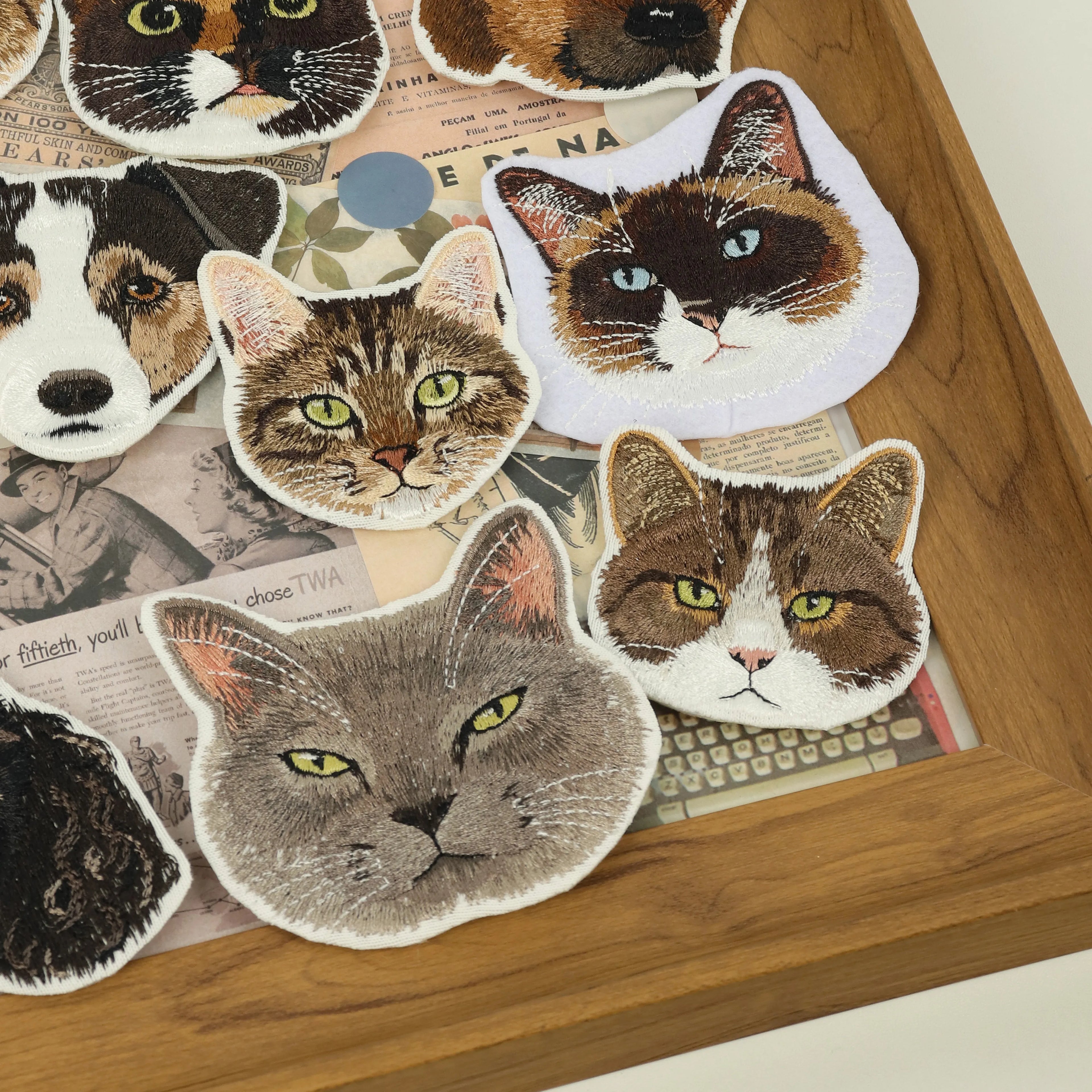 Custom Embroidery Patch – product photo 3 of a custom embroidered custom embroidered pet piece