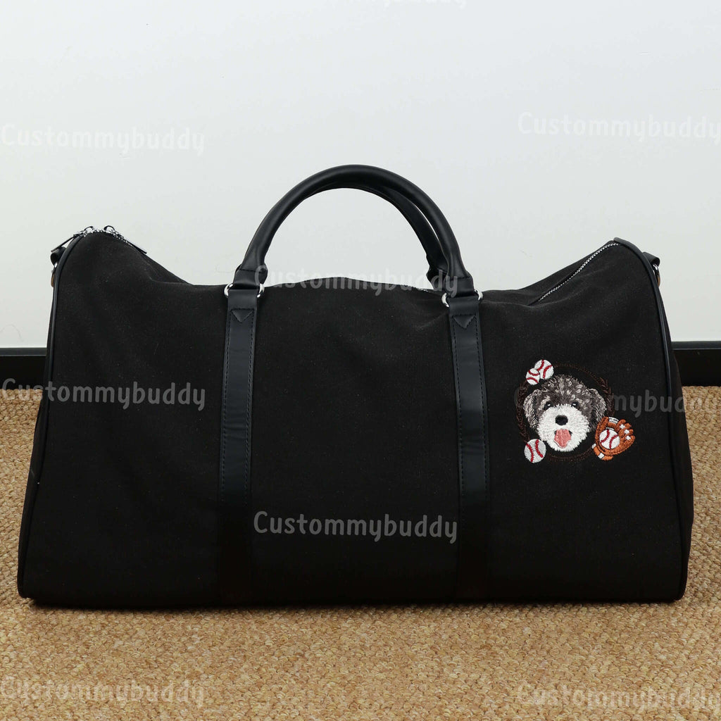Custom Embroidered Pet Weekender Bag – main product photo of a custom embroidered bag