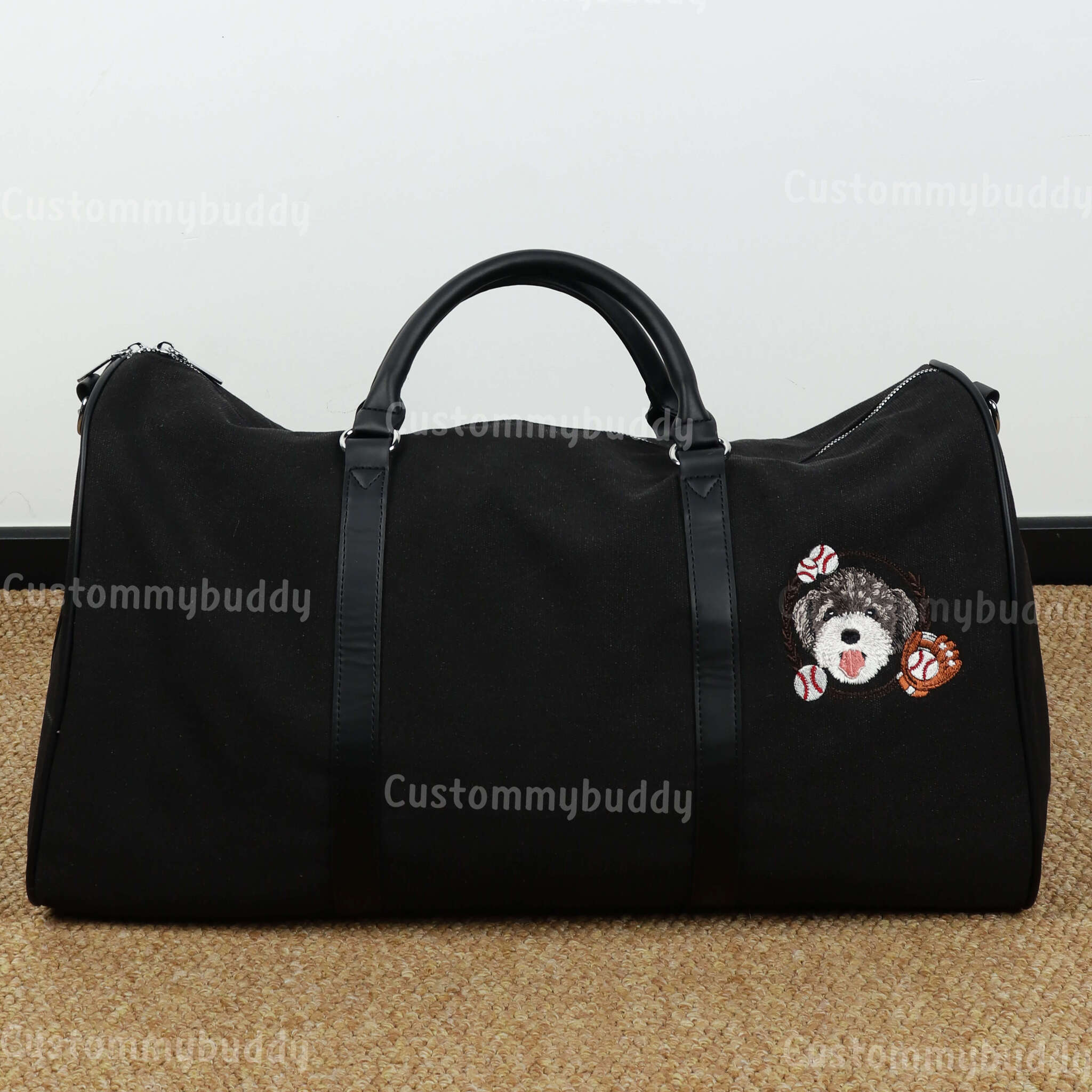 Custom Embroidered Pet Weekender Bag – main product photo of a custom embroidered bag