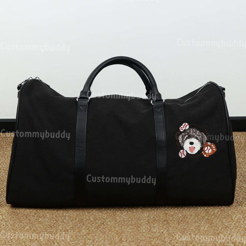 Custom Embroidered Pet Weekender Bag – main product photo of a custom embroidered bag