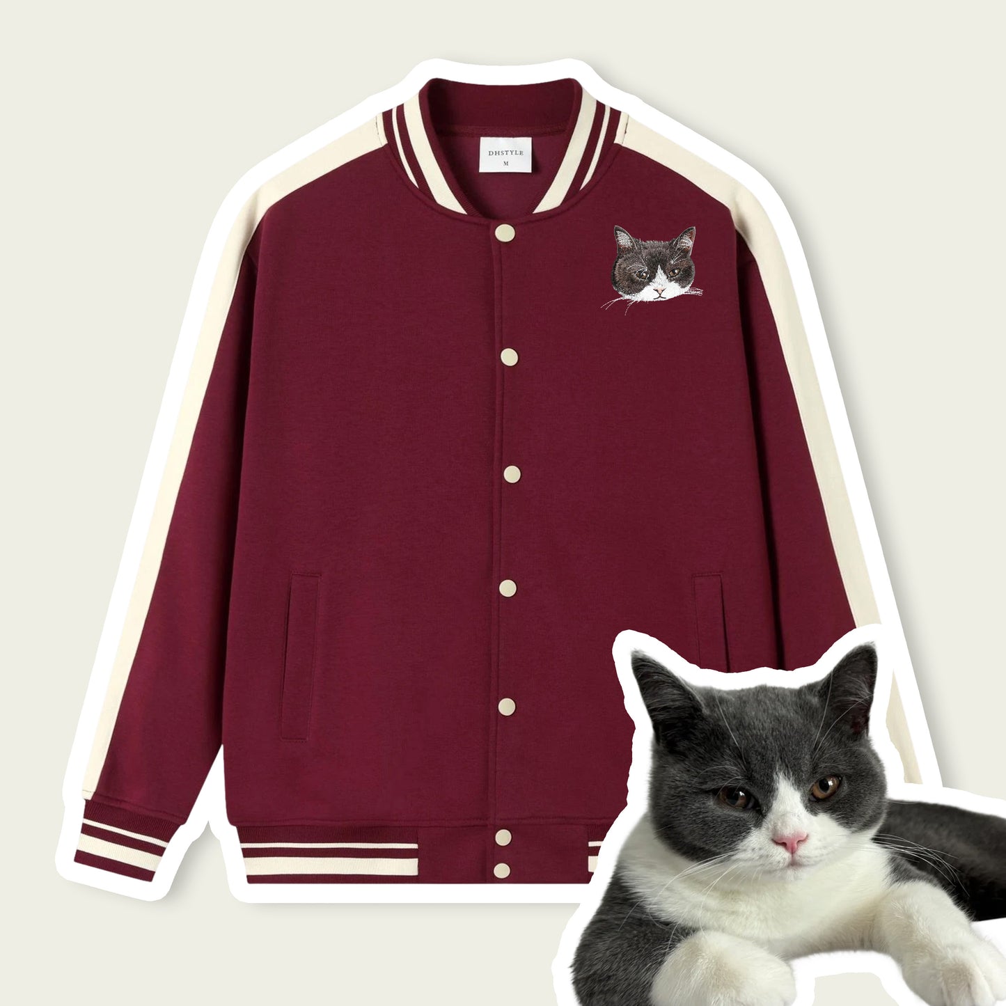 Custom Pet Varsity Jacket