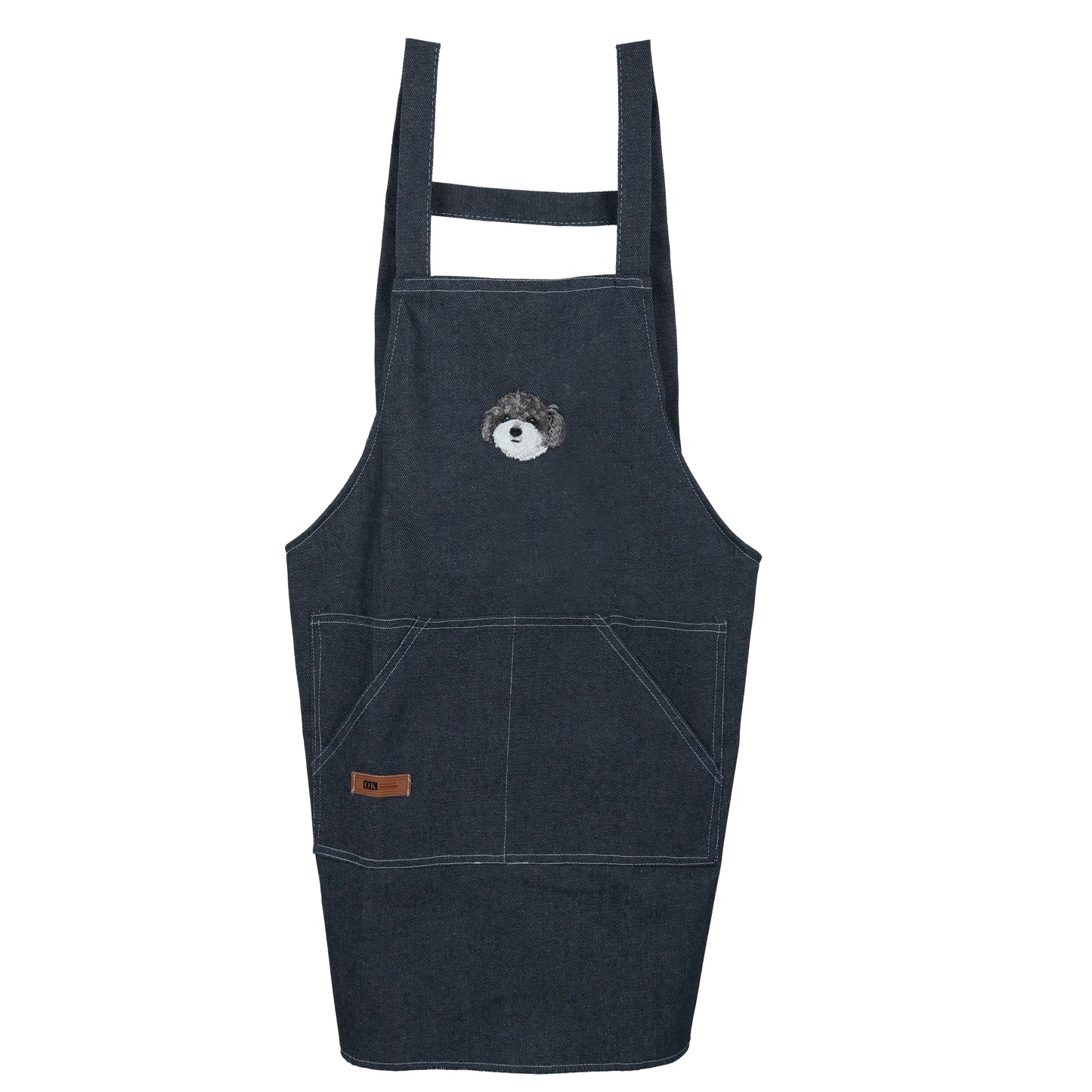 Custom Embroidered Denim Apron