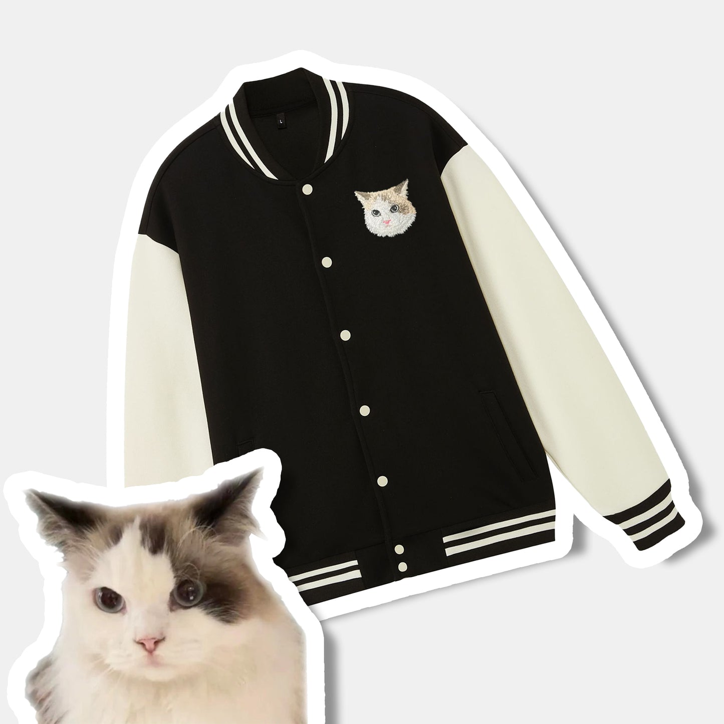 Custom Pet Varsity Jacket