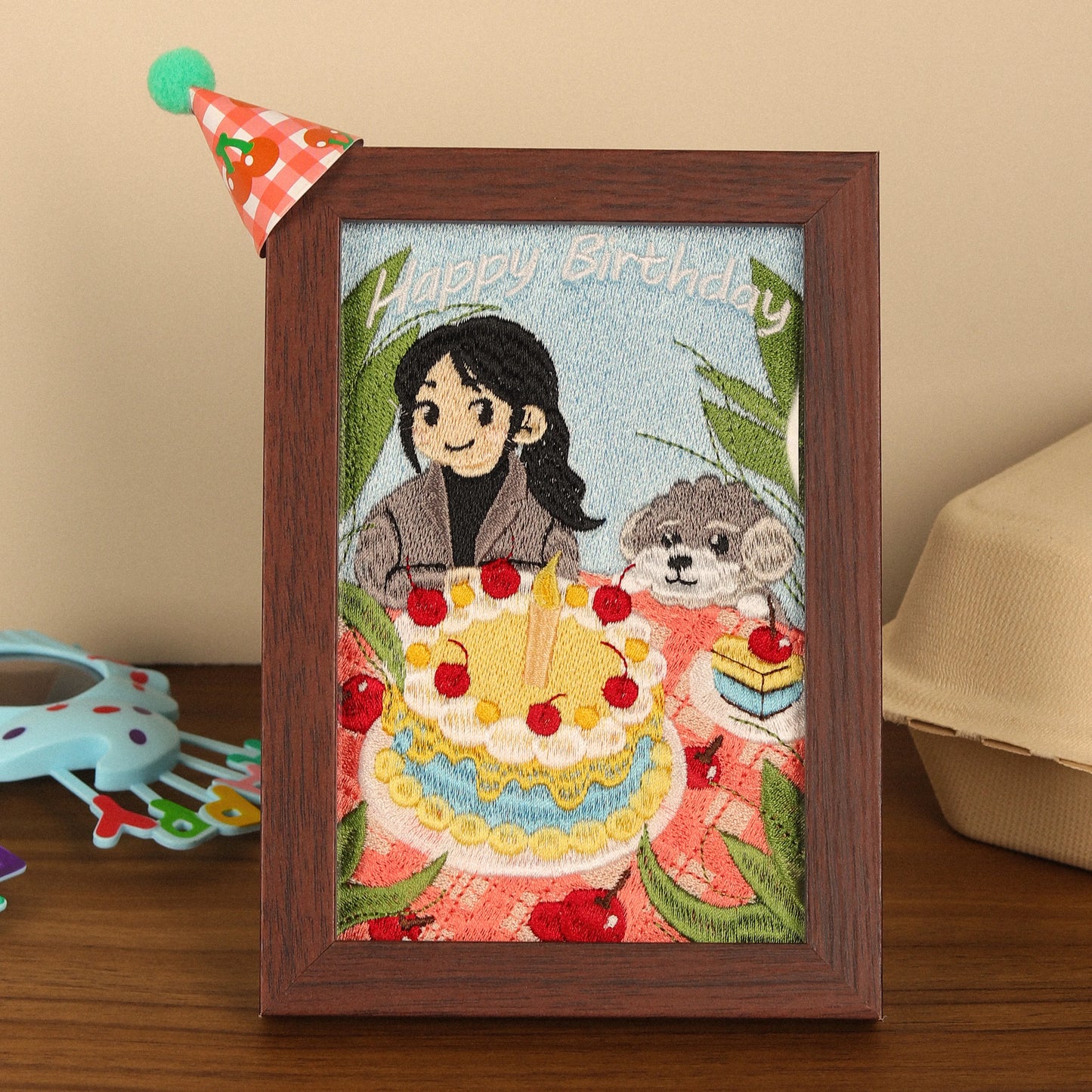 Birthday Themed Custom Photo Frame