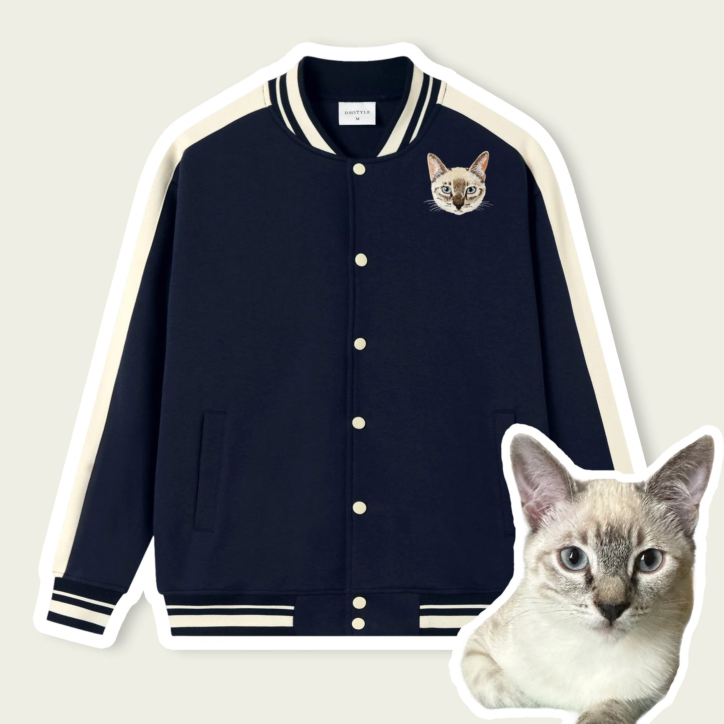 Custom Pet Varsity Jacket