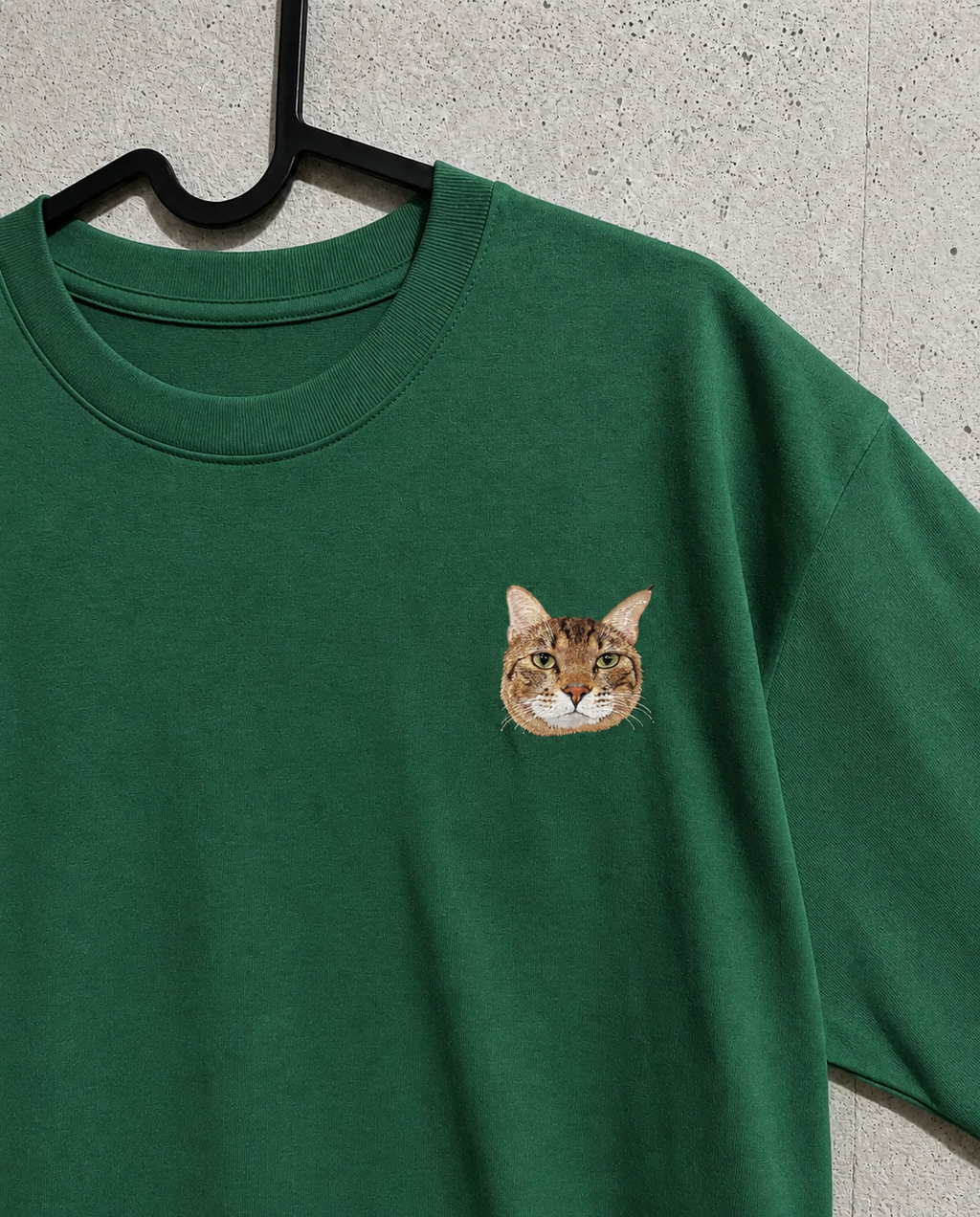 Wholesale Semi-Custom Pet Embroidery – T-shirt