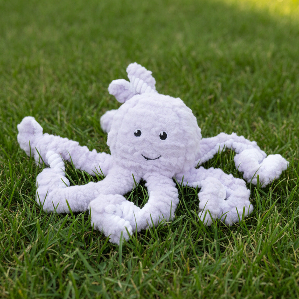 Interactive Plush Dog Toy