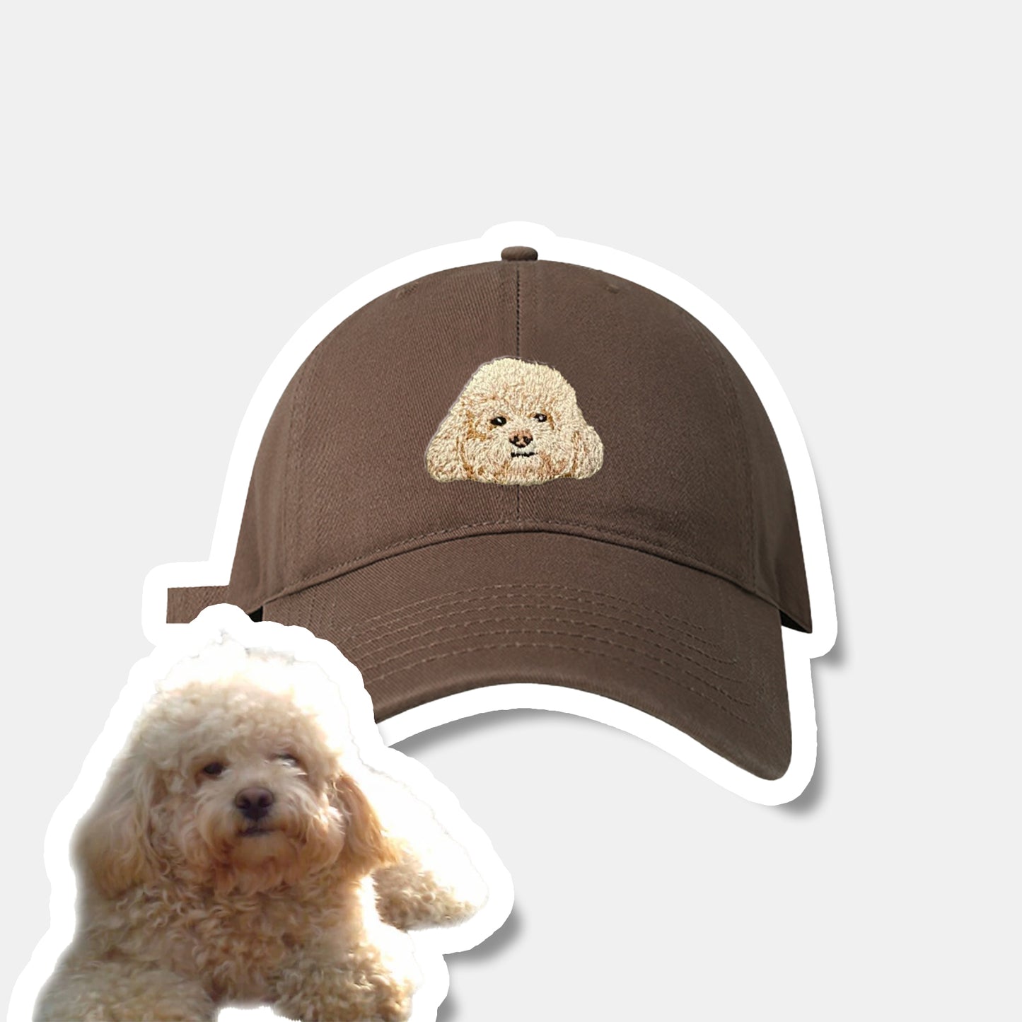 Custom Pet Embroidered Patch Hat