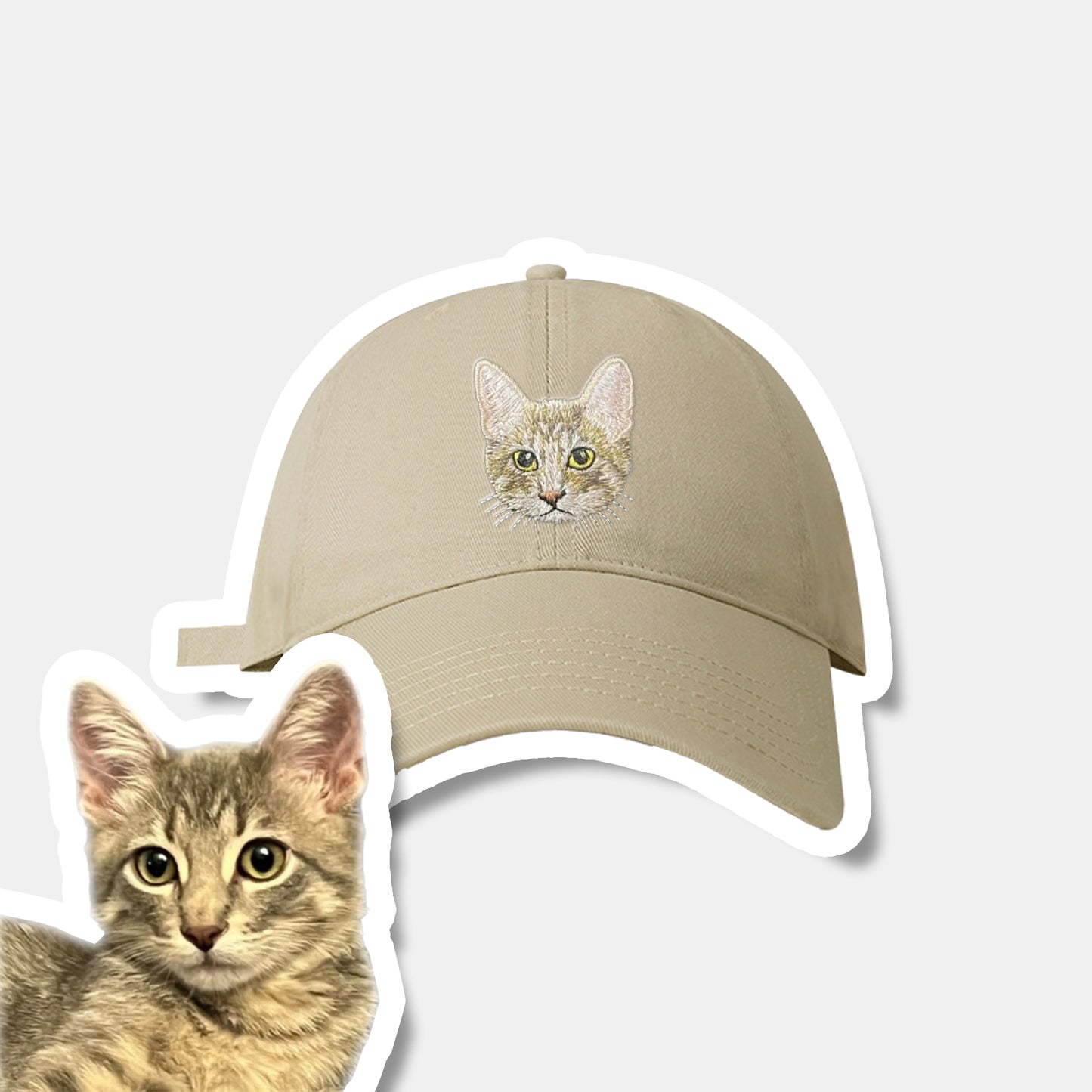 Custom Pet Embroidered Patch Hat